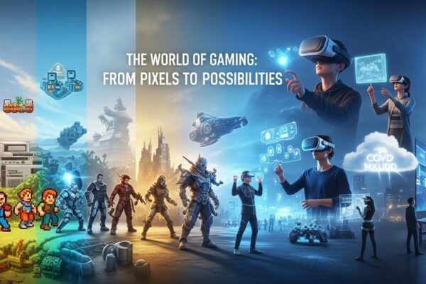 The Evolution and Impact of Gaming: From Pixels to Virtual Worlds